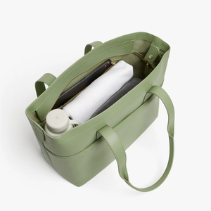 Bolso de mano informal de gran capacidad para mujer, ecológico, con tres asas, patrón de hilo de bolos multifuncional, cuerda con mango, uso diario - Product Image 1