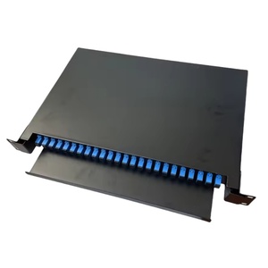 FTTH ODF 1U Marco de distribución óptica Cajón Tipo Caja de fibra óptica Panel de conexión 12 24 48 72 96 144 Panel de conexión de fibra óptica de núcleo - Product Image 4