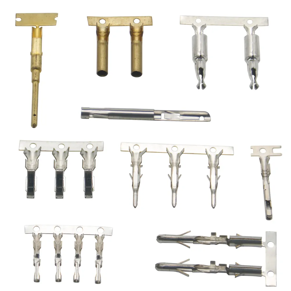 Brass Terminal Strip Cold Pressed Power Terminal Connecting Terminals Brass Connectors Plugs