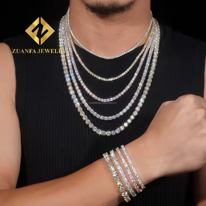 6.5mm 20in tennis chain-gold
