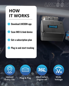 VL502 4G OBD II全球定位系统跟踪器，适用于带CAN总线里程速度监视器的汽车驾驶分析Acc检测地理围栏 - Product Image 6