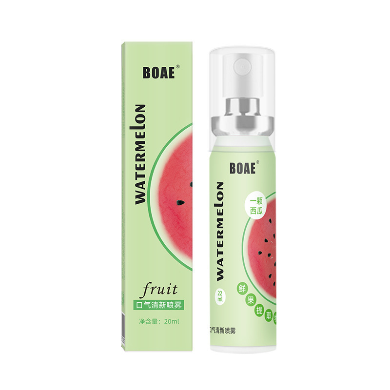 Fruit-flavored oral spray-watermelon flavor