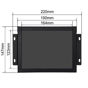 Anpassbarer Industrie monitor IPS LCD-Touchscreen-Monitor Open Frame Embedded Metal Mini Screen Computer-Display - Product Image 2