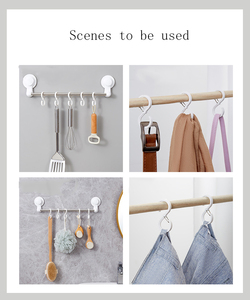 家用卡位多功能s形挂钩塑料挂钩 - Product Image 5