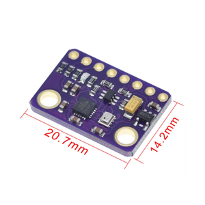 GY-91 MPU9250 BMP280 DC 3V-5V 10DOF加速ジャイロコンパスセンサーモジュール - Product Image 2