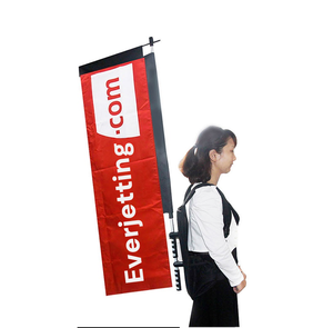 Tùy Chỉnh In Ba Lô Lông Teardrop Cờ Di Động Khuyến Mãi Cờ Biểu Ngữ Cho Đa Năng Quảng Cáo Ngoài Trời - Product Image 3