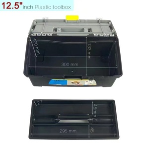 带手柄隔间储物组织器工具箱五金工具烙铁配件工具箱迷你工具箱 - Product Image 6