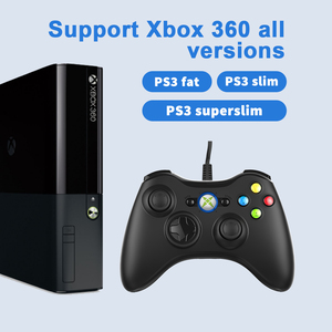 จอยเกมแพด USB แบบมีสาย360ตัวควบคุมเกมสำหรับพีซี/Xbox360/บาง - Product Image 2