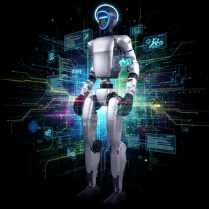 Robot hình người lập trình được Unitree G1edu phiên bản bán chạy, trí tuệ nhân tạo linh hoạt hơn - Product Image 1