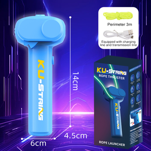 热卖拉链绳套索玩具绳绳发射器环烦躁儿童玩具在黑暗中发光儿童成人拉链绳玩具 - Product Image 6