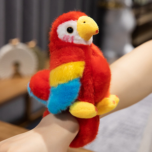 クリエイティブシミュレーションパパサークルぬいぐるみオウムはどこにでも立つかわいいリアルな鳥のぬいぐるみオウムぬいぐるみ