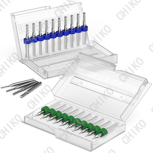 PCB Corn Milling <strong>Cutter</strong> Alloy Tungsten Steel Milling <strong>Cutter</strong> 0.5-3.175 Precision Engraving Machine Circuit Board <strong>Cutter</strong> Wholesale - Product Image 2