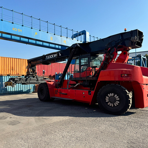 Apilador de alcance de máquina portuaria Apilador de contenedores de 45 toneladas con puerto marítimo - Product Image 3