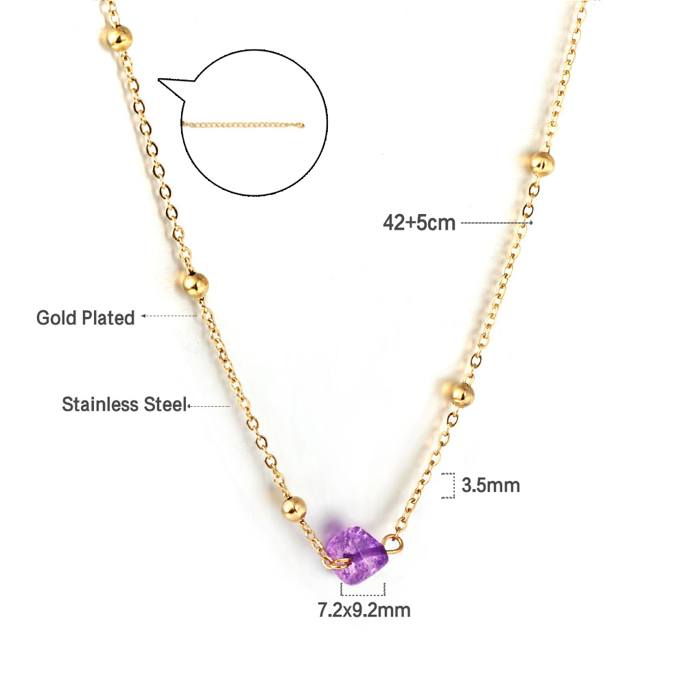 Necklace-Purple