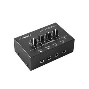 Mini amplificador de auriculares de audio profesional de 4 canales, vídeo estéreo y iluminación, directo de fábrica, suministro directo de fábrica, 1, 2, 1, 2, 1, 1, 2, 2 - Product Image 2