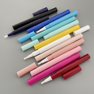 Aangepaste Kleur Oem Private Label 2Ml Plastic Vloeibare Lippenstift Buis Cosmetische Pen Voor Nagel Cuticula Olie Met Borstel Applicator - Product Image 2