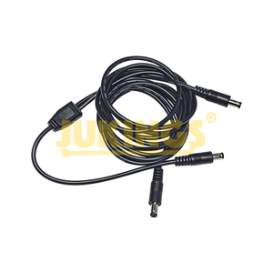 6FT สายต่อขยาย12V DC 5.5x2.1mm ตัวผู้ตัวเมียอะแดปเตอร์แปลงไฟแอลอีดี/สายต่อเราเตอร์แจ็กเก็ต DC ตัวผู้อ่อน - Product Image 3