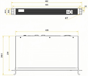 LED ekran kontrol aygıtı Nova LED proje kiralama için video işlemcisi MCTRL700 - Product Image 6
