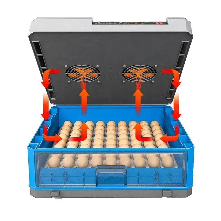 24-500容量の卵インキュベーター全自動卵インキュベーター自動孵化機ひよこローラーミニインキュベーター