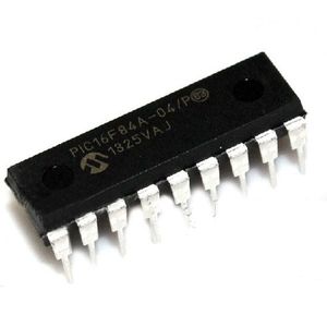 PIC16F84A 18-pin Enhanced FLASH/EEPROM 8-Bit Microcontroller PIC16F84A-<strong>04</strong>/P <strong>PIC16F84</strong> - Product Image 2