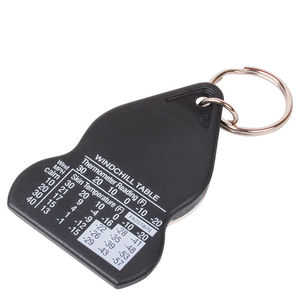 Hochpräziser Thermometer-Kompass Schlüssel bund 2-in-1 Multifunktions-starker magnetischer wasserdichter Kompass für unterwegs - Product Image 4