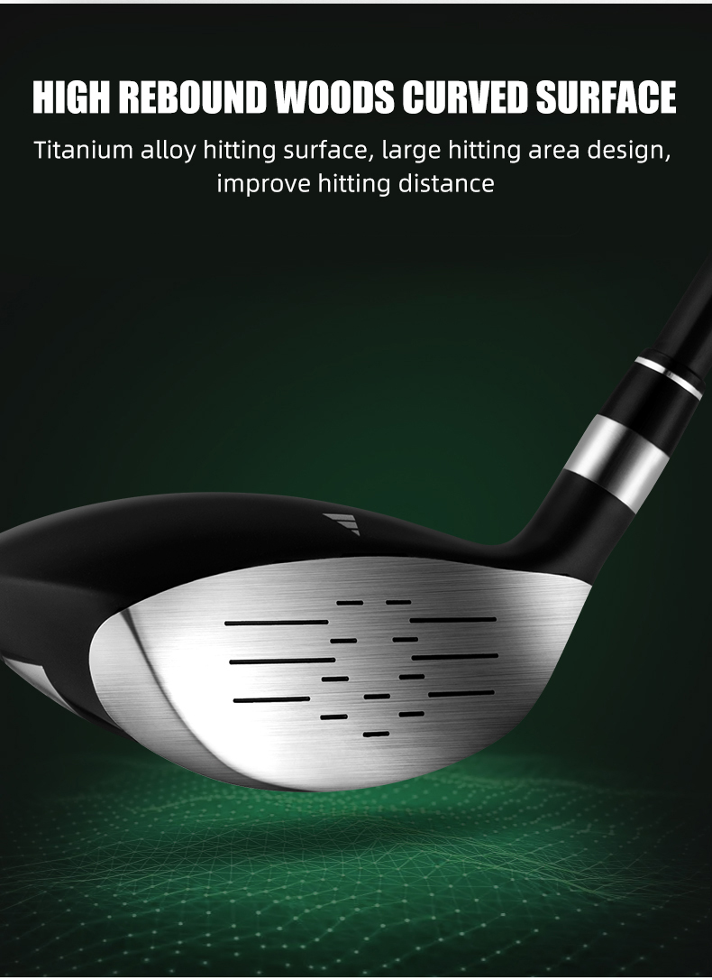 PGM MTG040 beginner professional golf clubs set premium 460cc black golf clubs企业官网