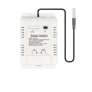 16A Tuya Smart WiFi Home Temperature And <strong>Humidity</strong> <strong>Sensor</strong> Switch APP <strong>Remote</strong> <strong>Control</strong> Works - Product Image 1