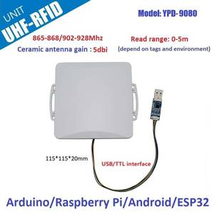 Invelion UHF RFID Unit Raspberry Pi modulo RFID integrato Arduino 1-3M lettore UHF interfaccia UART/USB
