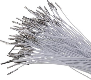 <strong>Elastic</strong> Barbed Cords Loop Stretch Loop Band Round <strong>String</strong> with Metal Barbs Fastener <strong>Hat</strong> Chin Cord Strap <strong>for</strong> Party DIY <strong>Hat</strong> - Product Image 1