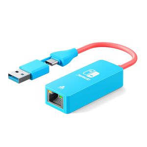 USB 3.0からギガビットへのイーサネットアダプターNintendo Switch Windows MacOS Linux用ラップトップとカメラ用 - Product Image 1