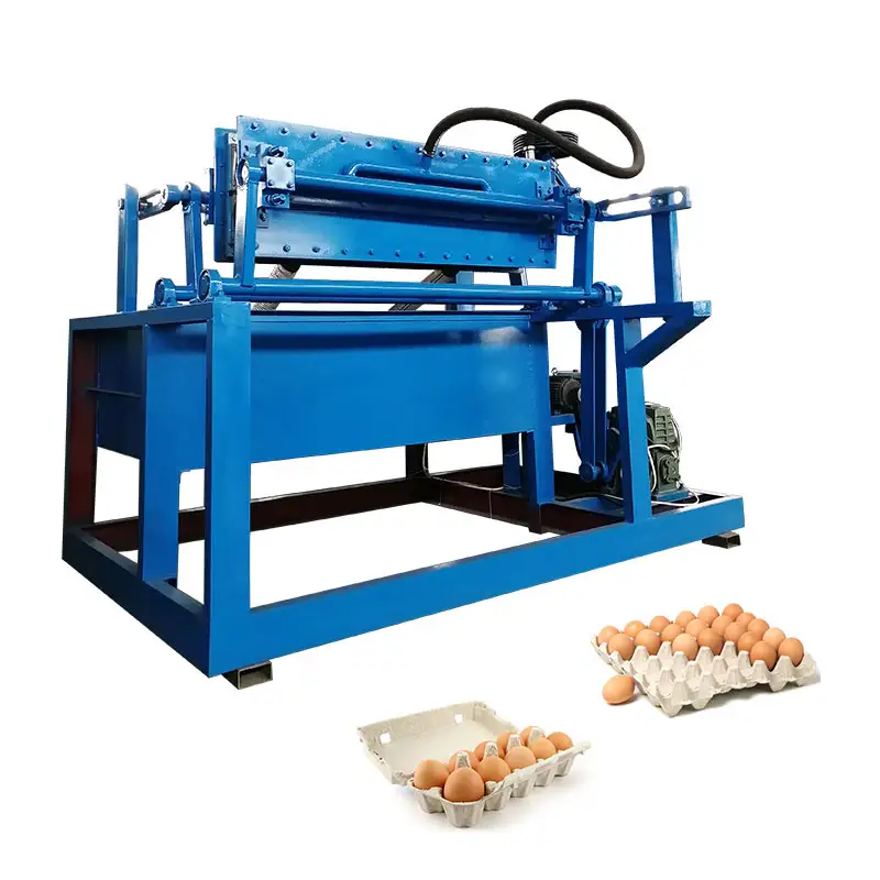 Fuyuan piccola macchina per il riciclaggio della carta straccia macchina per la produzione di vassoi per uova di carta