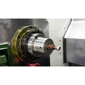 CNC-Drehmaschine für kunden spezifische Anwendungen mit Schräg bett und automatischem Werkzeug wechsler China OEM Supply