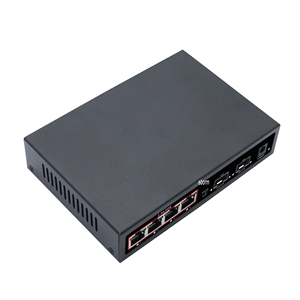 4X 2.5GBase-<strong>T</strong> PoE Ports and 2X 10Gbps SFP 4 Port PoE Switch W/ 60Gbps <strong>Ethernet</strong> Switching Capacity Support IEEE802.3af/<strong>at</strong> 65W - Product Image 4