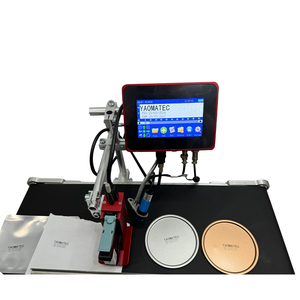 YAOMATEC 12.7MM Variable Data Logo QR <strong>Code</strong> Bar <strong>Code</strong> Printing Machine Batch Coding Online Thermal Inkjet TIJ Printer for Aluminum - Product Image 1