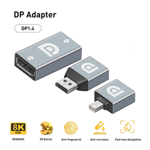 Adaptador de Mini DisplayPort a DisplayPort, convertidor macho a hembra DP para Monitor de HDTV 7680x4320, 8K, venta al por mayor - Product Image 2