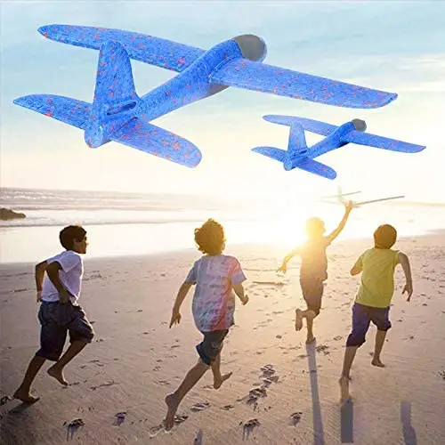 EPP Espuma Fácil Montagem Avião Outdoor Interactive Mão Jogando Aircraft Crianças Toy Glider