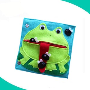 Customized Learning Baby Fabric Cloth Sample <strong>Book</strong> Manufacturer