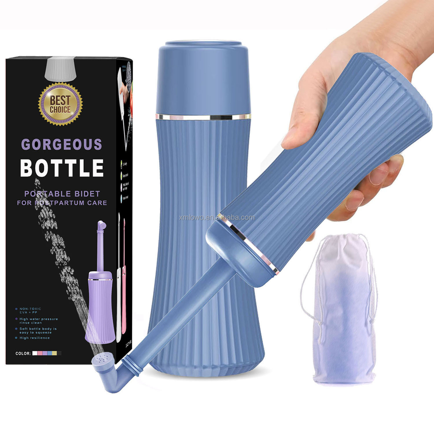 Boîte de couleur tige bleu-bleu (400ML)