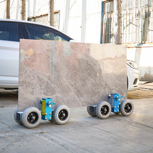 Raizi BabyCart 4 tekerlekler taş cam döşeme Dolly granit kuvars mermer geniş Format porselen seramik karo döşeme market arabası