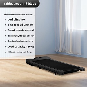 専用ミニフラットトレッドミル家庭用シンプルデザインアームレスト折りたたみ式サイレントウォーキングマシン電気駆動タイプワイヤレス - Product Image 6
