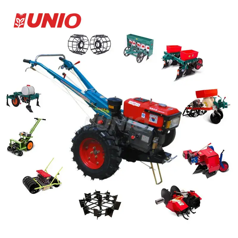 Yeni rekabetçi tarım makinesi çiftlik traktörü bahçe döner Mini yeke kültivatör güç yeke