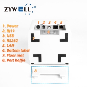 Zywell เครื่องตัดอัตโนมัติ ZY608 2ล้านคัทเครื่องพิมพ์ใบเสร็จเทอร์มอลขนาดเล็กตั้งโต๊ะเครื่องพิมพ์บลูทูธ - Product Image 5