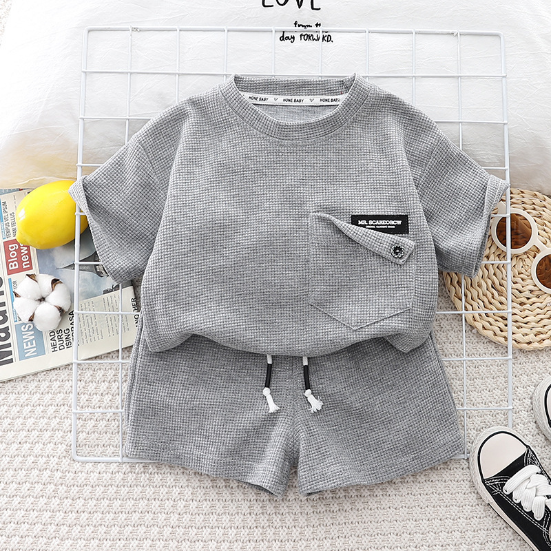 Manches courtes gris