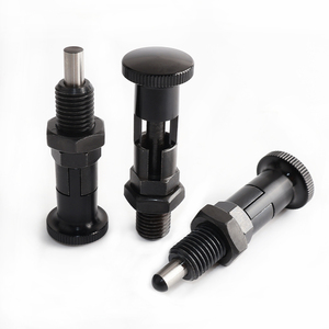 M5/6/8/10/12/16 Núm Nhôm thép không gỉ tự khóa chỉ mục plungers với locacting pins và Nuts ốc vít sản phẩm - Product Image 1