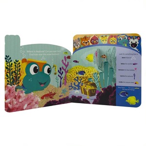 Sesli kitap çocuk ses kitap çocuklar için dokunmatik ve hissediyorum kürk ile interaktif konuşma hayvan kitap - Product Image 5