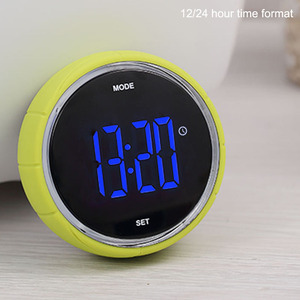 J & R 2022 USB şarj edilebilir mutfak zamanlayıcısı Led yuvarlak dokunmatik ekran Pomodoro teknik çok fonksiyonlu mutfak zamanlayıcı ile ışık - Product Image 2
