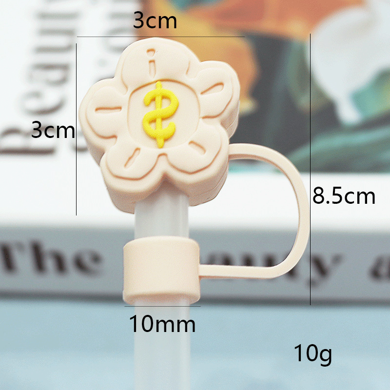 Abricot riche fleur 10mm-ensaché avec paille-paille couleur aléatoire
