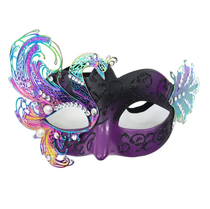 Máscara de fiesta de Halloween para mujer, accesorio para baile de graduación, Bar, disfraces, 2023