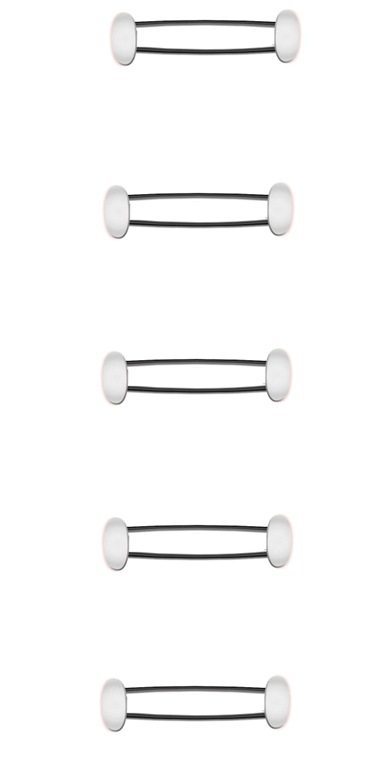5 ensembles d'outils de colle à double traction en soie à mémoire de forme, achat séparé