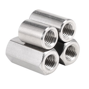Customized DIN 6334 M2 M2.5 <strong>M3</strong> M4 M5 M6 M25 Stainless Steel Threaded Long Hex <strong>Coupling</strong> Nut - Product Image 4